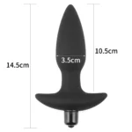 10 Fonksiyonlu Anal Vibratör - Silicone Fantasy Anal Plug - Görsel 2