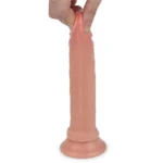 18 CM Çift Katmanlı Ultra Realistik ve Yumuşak Dokulu Anal Dildo Penis - Görsel 5