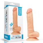 20 CM Geliştirilmiş Gerçekçi Doku Realistik Penis - The Ultra Soft Dude