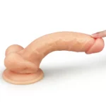 20 CM Geliştirilmiş Gerçekçi Doku Realistik Penis - The Ultra Soft Dude - Görsel 3