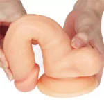 20 CM Geliştirilmiş Gerçekçi Doku Realistik Penis - The Ultra Soft Dude - Görsel 4