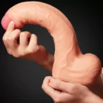 28 CM Yumuşak Dokulu Çift Katmanlı Realistik Penis - Dual Layered Platinum Silicone Cock - Görsel 4