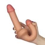 32 CM Ultra Yumuşak Esnek Çift Taraflı Realistik Dildo - Holy Dong Premium Silicone - Görsel 2
