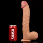 33 CM Büyük Boy Realistik Dildo - Legendary King Sized - Görsel 3