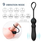 ADELE Prostat ve G Spot Uyarıcı Penis Halkalı Anal Vibratör - Görsel 3