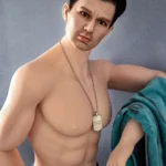 Adrian - Silicone Head Hair Transplant Evo Skeleton Sex Doll İskeletli Tam Boy Erkek Realistik Manken 160 CM