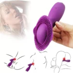 Şarjlı Isıtmalı Yoğun Vulva ve Göğüs Uyarıcı Tırtıklı Yeni Nesil Orgazm Masaj Vibratör - Görsel 4
