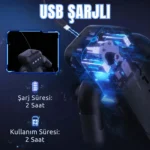 Amovibe Telefon Tutuculu Isıtmalı İleri Geri Hareketli ve Titreşimli Otomatik Suni Vajina Mastürbatör - Görsel 4