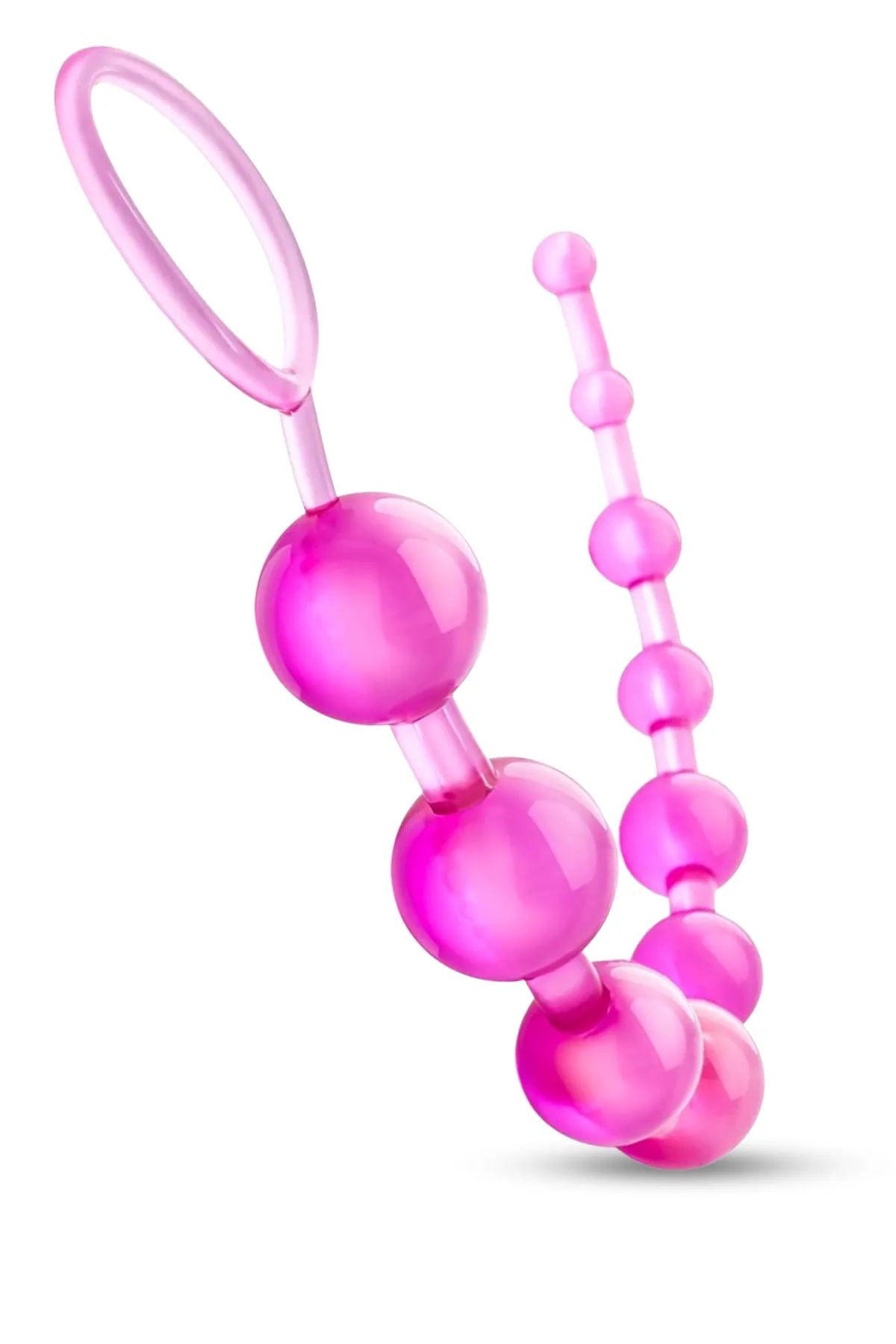 Anal Beads Pull Ring Tutma Halkalı Dereceli Toplar Silikon Pembe Anal Boncuk - 1 Anal Beads Pull Ring Tutma Halkalı Dereceli Toplar Silikon Pembe Anal Boncuk - Görsel 1