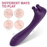 ANGEL'S HAND İmitasyon Pençeli Göğüs Okşama ve G Spot Uyarıcı Vibratör - Görsel 3