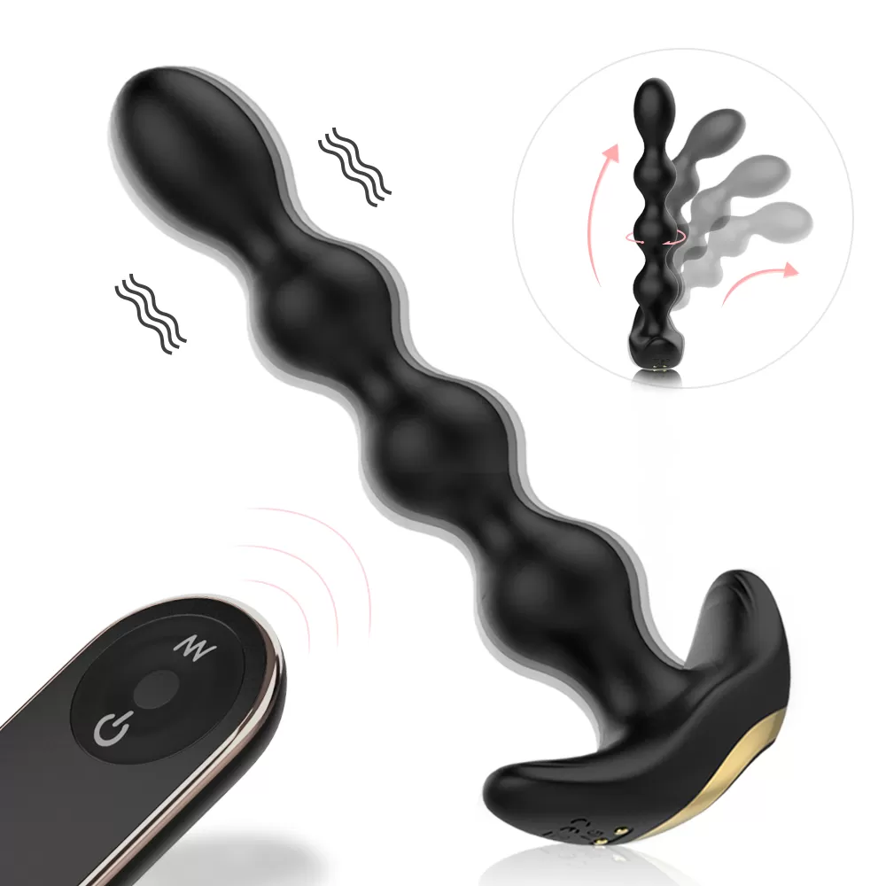 AUSTIN RCT Kablosuz Kumandalı 360° Bükülebilir Kıkırdaklı Anal Beads Vibratör - 1 AUSTIN RCT Kablosuz Kumandalı 360° Bükülebilir Kıkırdaklı Anal Beads Vibratör - Görsel 1