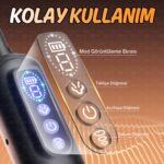 Automatic MXL1 - Ekstra Büyük Hazneli Yedek Başlıklı 6 Emiş Modlu Dijital Ekran Profesyonel Otomatik Penis Pompası - Görsel 5