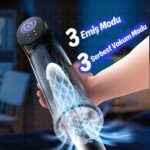 Automatic MXL2 - Ekstra Büyük Hazneli 9 Emiş Modlu Dijital Ekranlı Profesyonel Otomatik Penis Pompası - Görsel 5