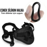 Ayarlanabilir Hakiki Deri Belden Bağlamalı Strapon Kemeri - Görsel 3