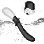 B2 - Şarjlı Akıllı Isıtmalı Güçlü 10 Titreşimli G-Spot Klitoris Uyarıcı Yapay Penis ve Anal Vibratör - Görsel 5