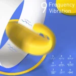 Banana App Telefon Kontrollü Şarjlı G Nokta ve Klitoris Uyarıcı 2 in 1 Giyilebilir Mini Vibratör - Görsel 2