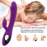 BRACE Tutma Halkalı G-Spot ve Klitoris Uyarıcı 2 in 1 Dildo Vibratör - Görsel 5