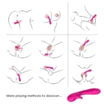 PRIME TOYS Brutal Max Klitoris ve G Nokta Uyarıcı Su Geçirmez Vibratör - Pembe - Görsel 3