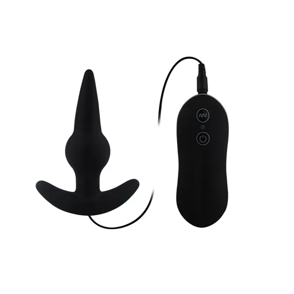 BULB PROBE Kumanda Kontrollü Güçlü Titreşimli Anal Plug Vibratör - Siyah - 1 BULB PROBE Kumanda Kontrollü Güçlü Titreşimli Anal Plug Vibratör - Siyah - Görsel 1