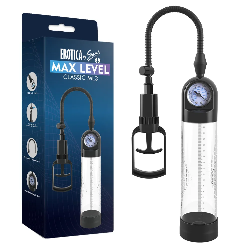 Classic ML3 - Standart Hazneli Tetikli Barometreli Klasik Penis Pompası - Gelişme ve Performans Etkili - 1 Classic ML3 - Standart Hazneli Tetikli Barometreli Klasik Penis Pompası - Gelişme ve Performans Etkili - Görsel 1
