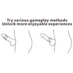 Convex Stimulus - Tırtıklı 3 Farklı Silikon Penis Kılıfı Set 4 CM - Görsel 2