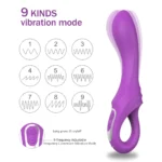 DAGGER Çift Katmanlı Bükülebilir Su Geçirmez G-Spot Uyarıcı Vibratör - Görsel 3
