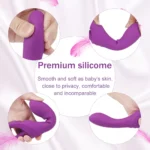 DAGGER Çift Katmanlı Bükülebilir Su Geçirmez G-Spot Uyarıcı Vibratör - Görsel 5