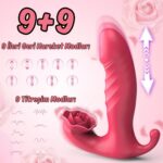 Darla APP RCT - Şarjlı Kumanda Ve Telefon Kontrollü İleri Geri Hareketli Anal Vajina Klitoris Uyarıcı 3 in 1 Giyilebilir Vibratör - Görsel 6
