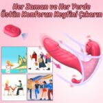 Darla APP RCT - Şarjlı Kumanda Ve Telefon Kontrollü İleri Geri Hareketli Anal Vajina Klitoris Uyarıcı 3 in 1 Giyilebilir Vibratör - Görsel 7