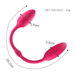 Double Ended Şarjlı Yumuşak Esnek Çift Taraflı G Nokta Klitoris Uyarıcı 2 in 1 Çift Vibratörü - Görsel 5