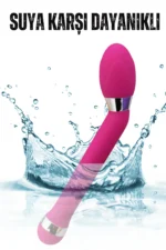 Eğik Yapıda Kademeli Güçlü Titreşimli Sessiz G Nokta Uyarıcı Anal Vibratör 19 CM - Görsel 4