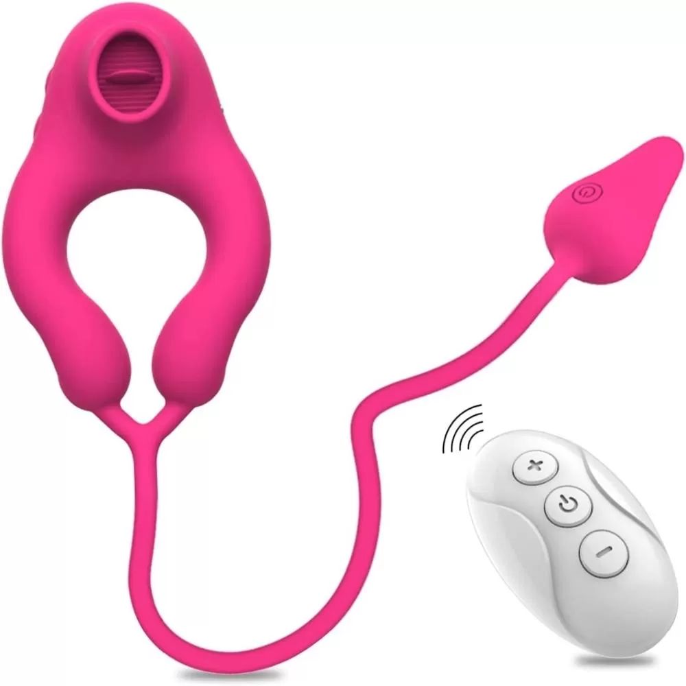 ESSENCE Kuyruklu Prostat Uyarıcı Plug ve Klitoris Uyarıcı Dil Vibratörlü Penis Halkası - 1 ESSENCE Kuyruklu Prostat Uyarıcı Plug ve Klitoris Uyarıcı Dil Vibratörlü Penis Halkası - Görsel 1
