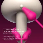 ESSENCE Kuyruklu Prostat Uyarıcı Plug ve Klitoris Uyarıcı Dil Vibratörlü Penis Halkası - Görsel 5