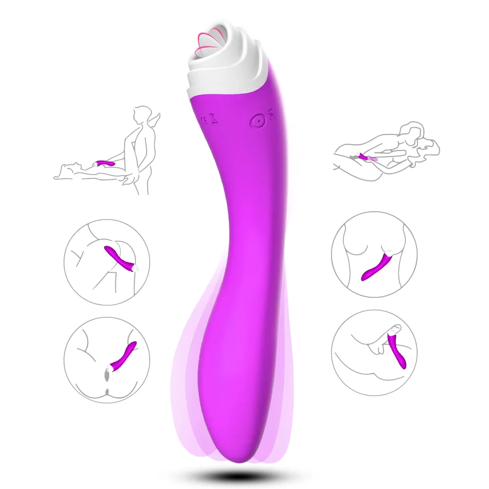 FAIRYLAND 9+9 Modlu Klitoris ve G-Spot Uyarıcı 2 in 1 Dil Vibratör - Mor - 1 FAIRYLAND 9+9 Modlu Klitoris ve G-Spot Uyarıcı 2 in 1 Dil Vibratör - Mor - Görsel 1