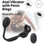 FATNES Kablosuz Kumandalı Testis ve Penis Halkalı Perine ve Prostat Uyarıcı Vibratör - Görsel 3