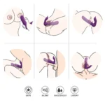 FEBIA Kablosuz Kumandalı G-Spot ve Klitoris Uyarıcı Külot İçi Giyilebilir 2 in 1 Vibratör - Görsel 2