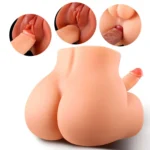 Felix - Anal Girişli 17 CM Penisli Realistik Kalça Isıtmalı Titreşimli Yarım Vücut Erkek Manken 4 KG - Görsel 2