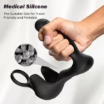 PRIME TOYS Gale Max 360° Rotasyonlu Perine ve Testis Uyarıcı Halkalı Prostat Masaj Vibratör - Görsel 5