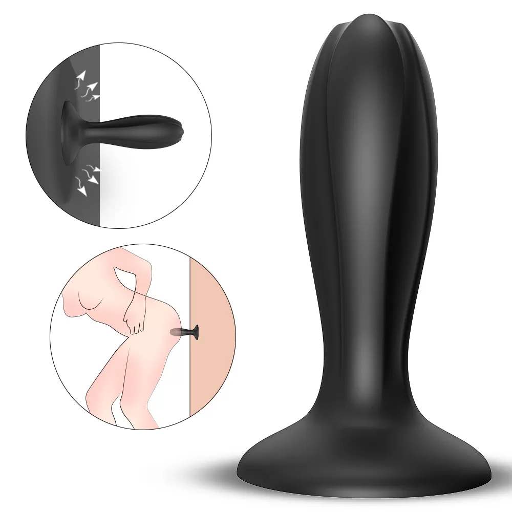 GENE Güçlü Vantuzlu Dong Silikon Anal Plug - 1 GENE Güçlü Vantuzlu Dong Silikon Anal Plug - Görsel 1