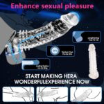 Gerçekçi Doku Penis Büyütücü ve Kalınlaştırıcı 4 CM Uzatmalı Şeffaf Realistik Penis Kılıfı 21 CM - Görsel 8