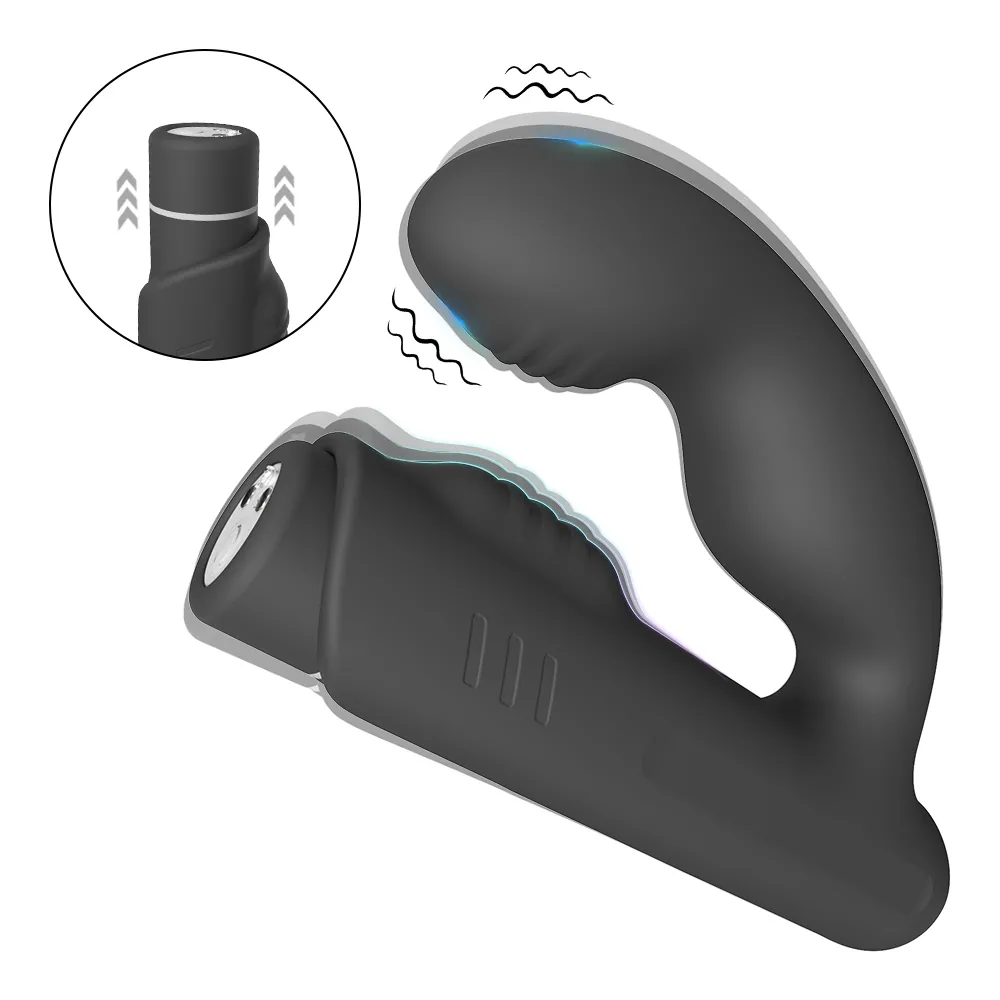 Gladiator Şarjlı Çıkarılabilir Bullet Motorlu 2 in 1 Perine ve Prostat Uyarıcı Vibratör - 1 Gladiator Şarjlı Çıkarılabilir Bullet Motorlu 2 in 1 Perine ve Prostat Uyarıcı Vibratör - Görsel 1