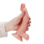 GORDON Dildo Gerçekçi Et Dokusunda Damarlı Realistik Penis 20 CM - Görsel 2