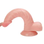 GORDON Dildo Gerçekçi Et Dokusunda Damarlı Realistik Penis 20 CM - Görsel 4