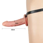 İçi Boş Belden Bağlamalı Realistik Penis - Unisex Hollow Strap On - Görsel 3