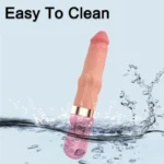 İleri Geri Hareketli Akıllı Isıtmalı Ultra Yumuşak Dokulu Realistik Yapay Penis Vibrator - Görsel 4