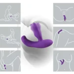 IRMA Kablosuz Kumandalı G-Spot ve Klitoris Uyarıcı 2 in 1 Lay-On Vibratör - Görsel 3