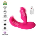 IRMA Kablosuz Kumandalı G-Spot ve Klitoris Uyarıcı 2 in 1 Lay-On Vibratör - Görsel 4