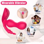 JAIN Kablosuz Kumandalı G-Spot Anal ve Klitoris Uyarıcı Külot İçi Giyilebilir 3 in 1 Vibratör - Görsel 4