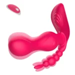 JAIN Kablosuz Kumandalı G-Spot Anal ve Klitoris Uyarıcı Külot İçi Giyilebilir 3 in 1 Vibratör - Görsel 5