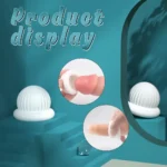 Jelly 3 Çok Kullanımlı Prezervatif Tırtıklı Silikon Penis Başı Kılıfı - Görsel 2